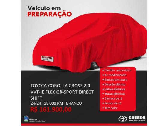 TOYOTA COROLLA CROSS 2.0 VVT-IE FLEX GR-SPORT DIRECT SHIFT